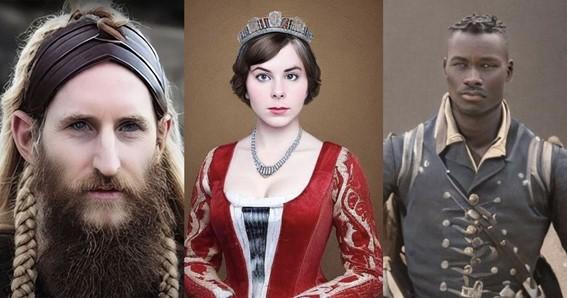 IA mostra como você seria em outras épocas da história
