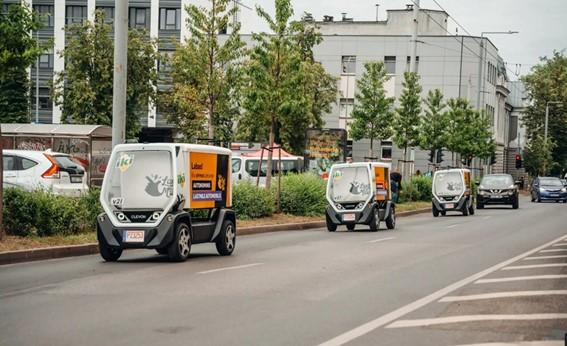 Veículos autônomos de entregas chegam às ruas da Europa