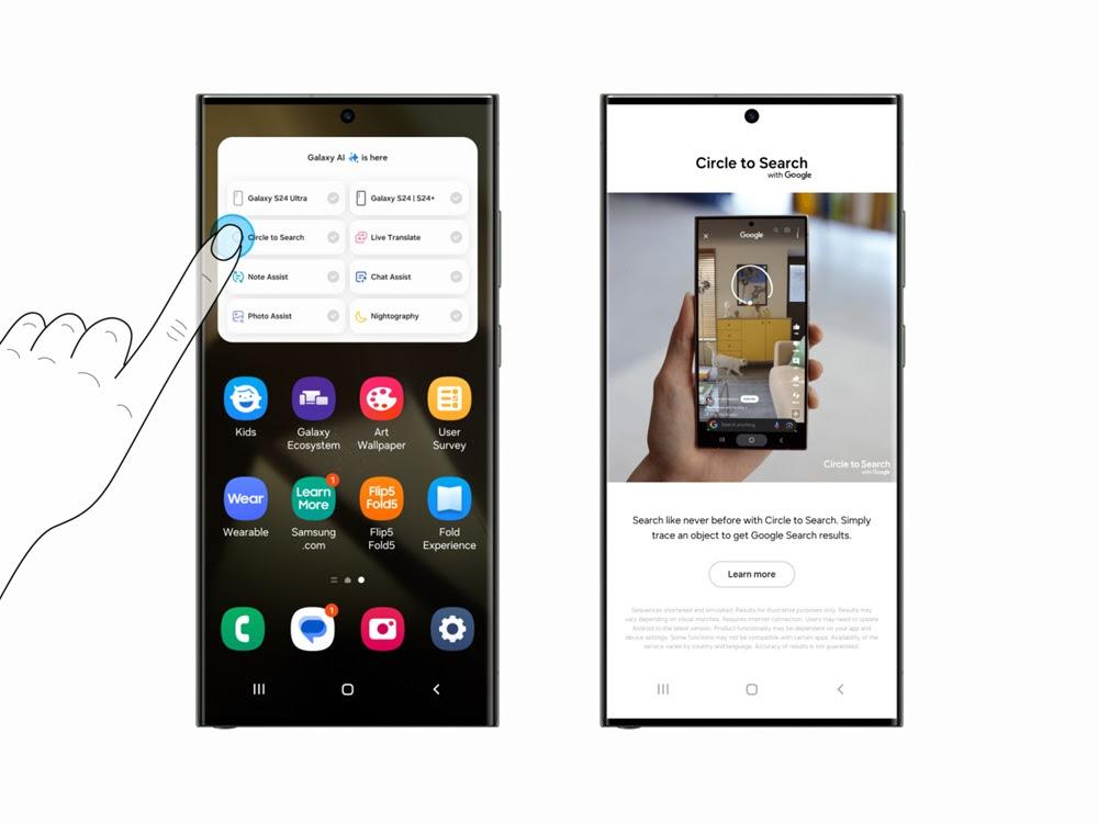 Galaxy AI está disponível no Try Galaxy para Android