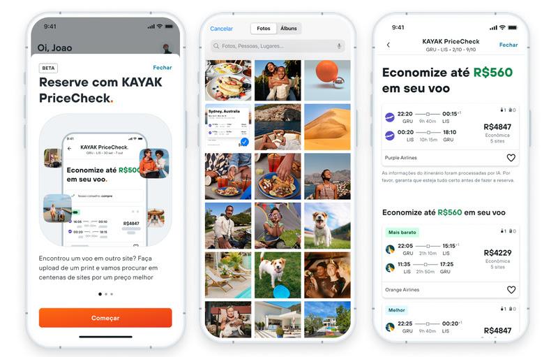 Kayak adota inteligência artificial para busca de passagens