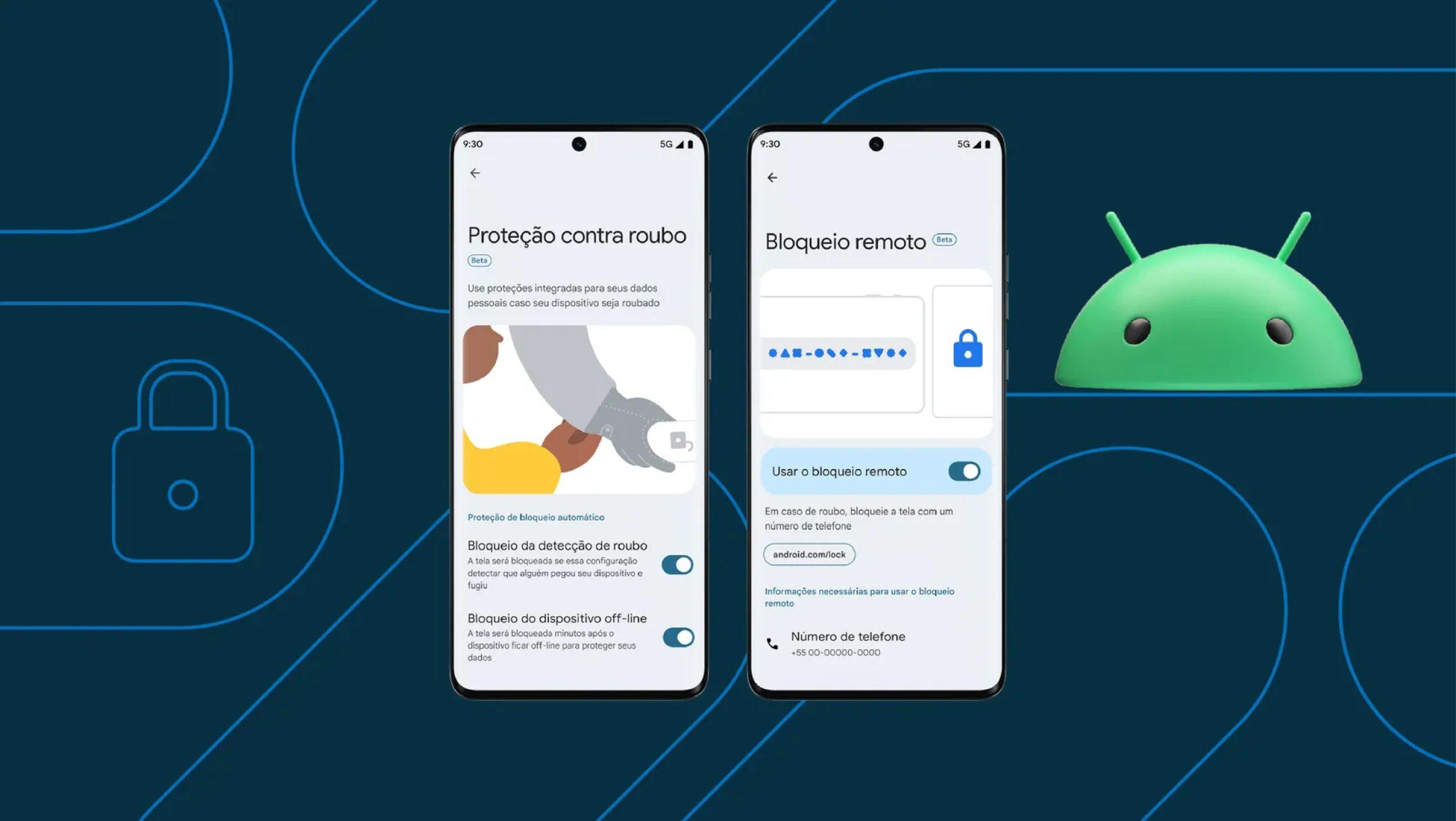 Android libera “modo ladrão” para celulares brasileiros