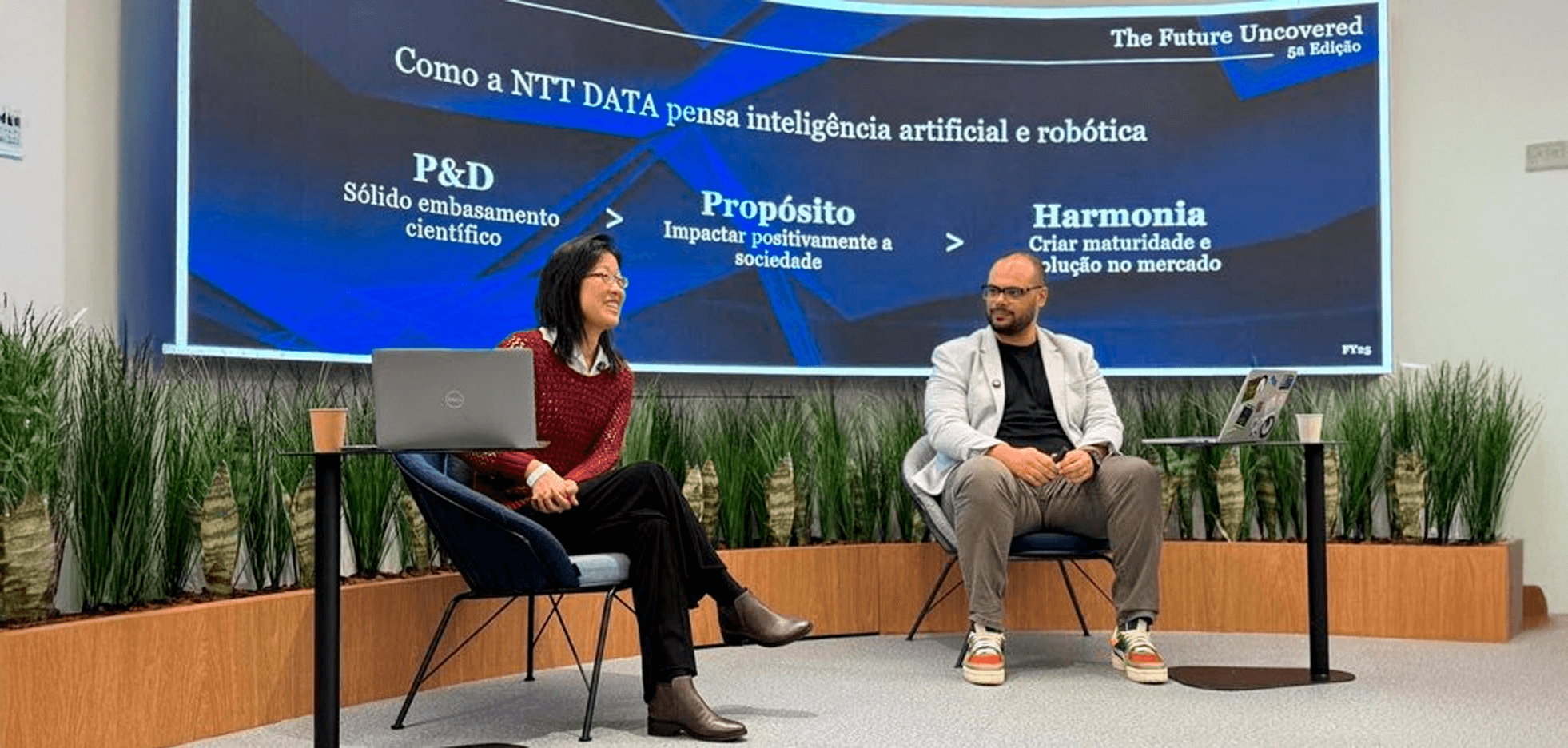 Super-humanos: a estratégia da NTT Data com IA + robótica + pessoas