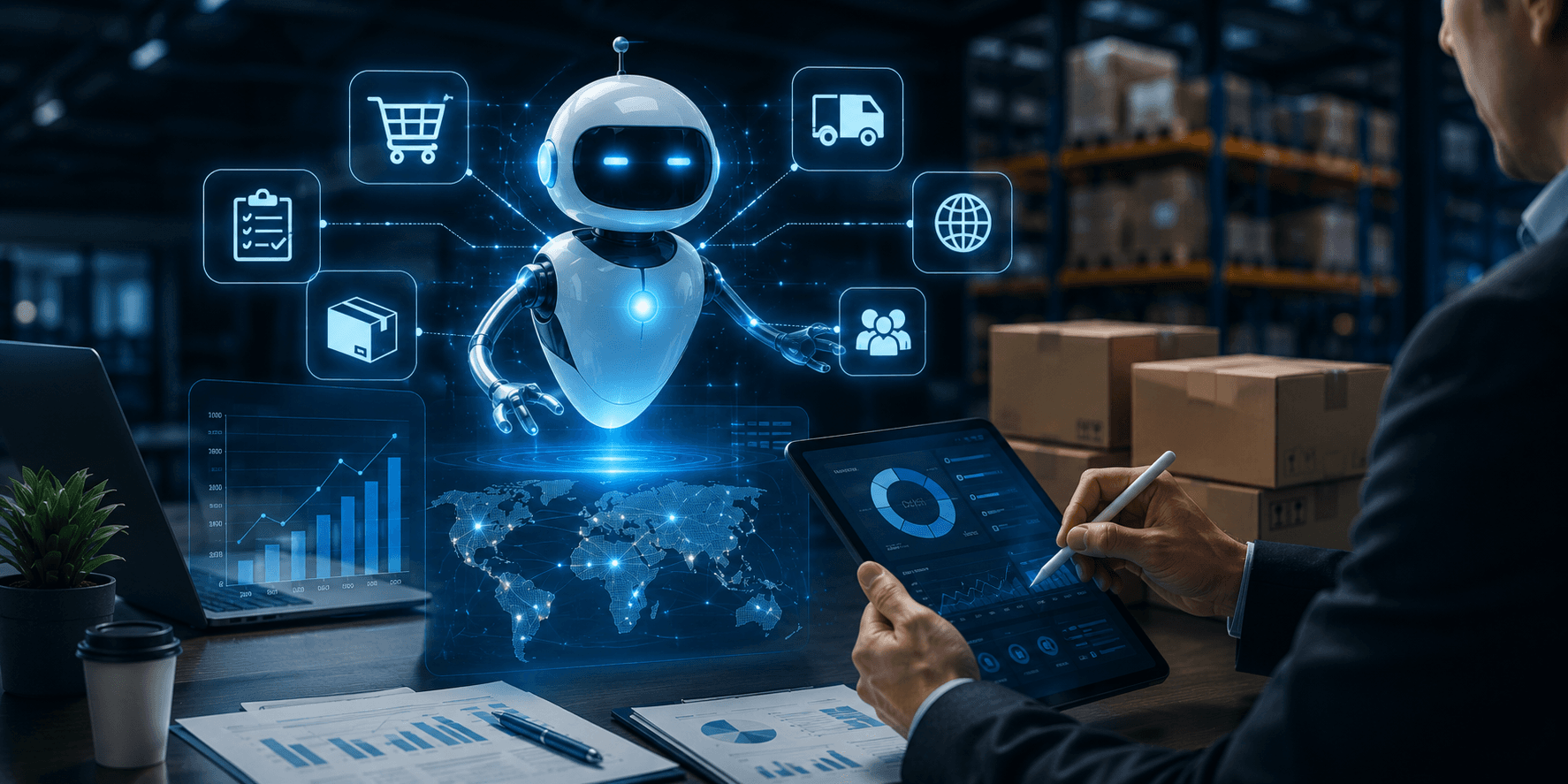 Como a IA agêntica revoluciona o setor de compras nas empresas