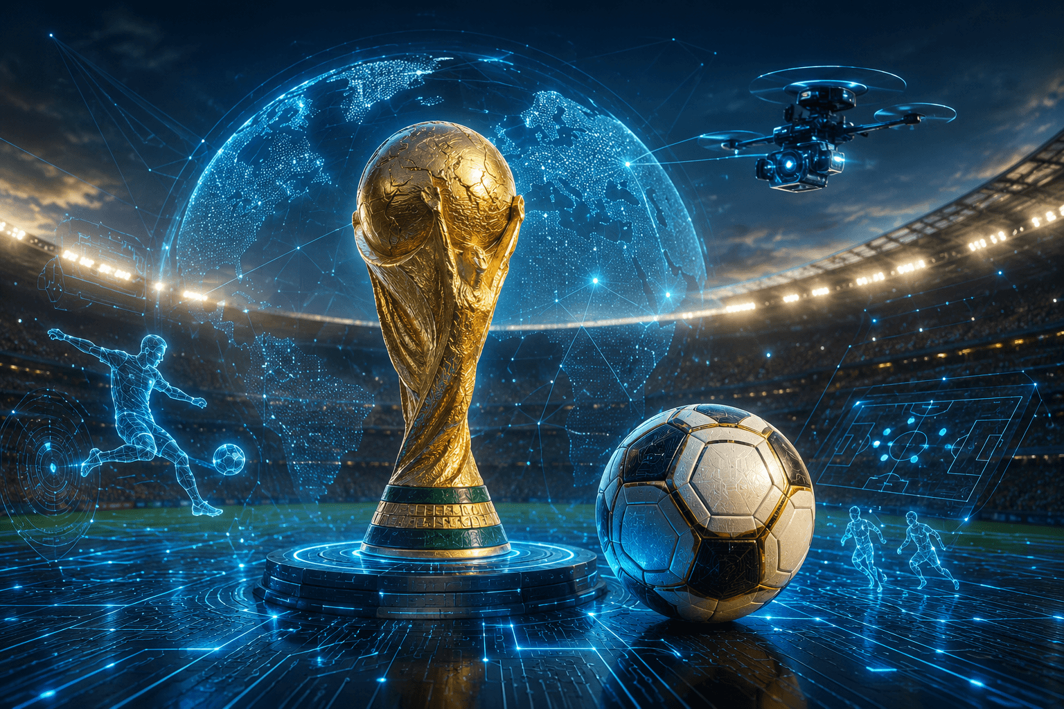 Da Copa de 2002 à era da IoT: como a conectividade se tornou essencial para eventos esportivos