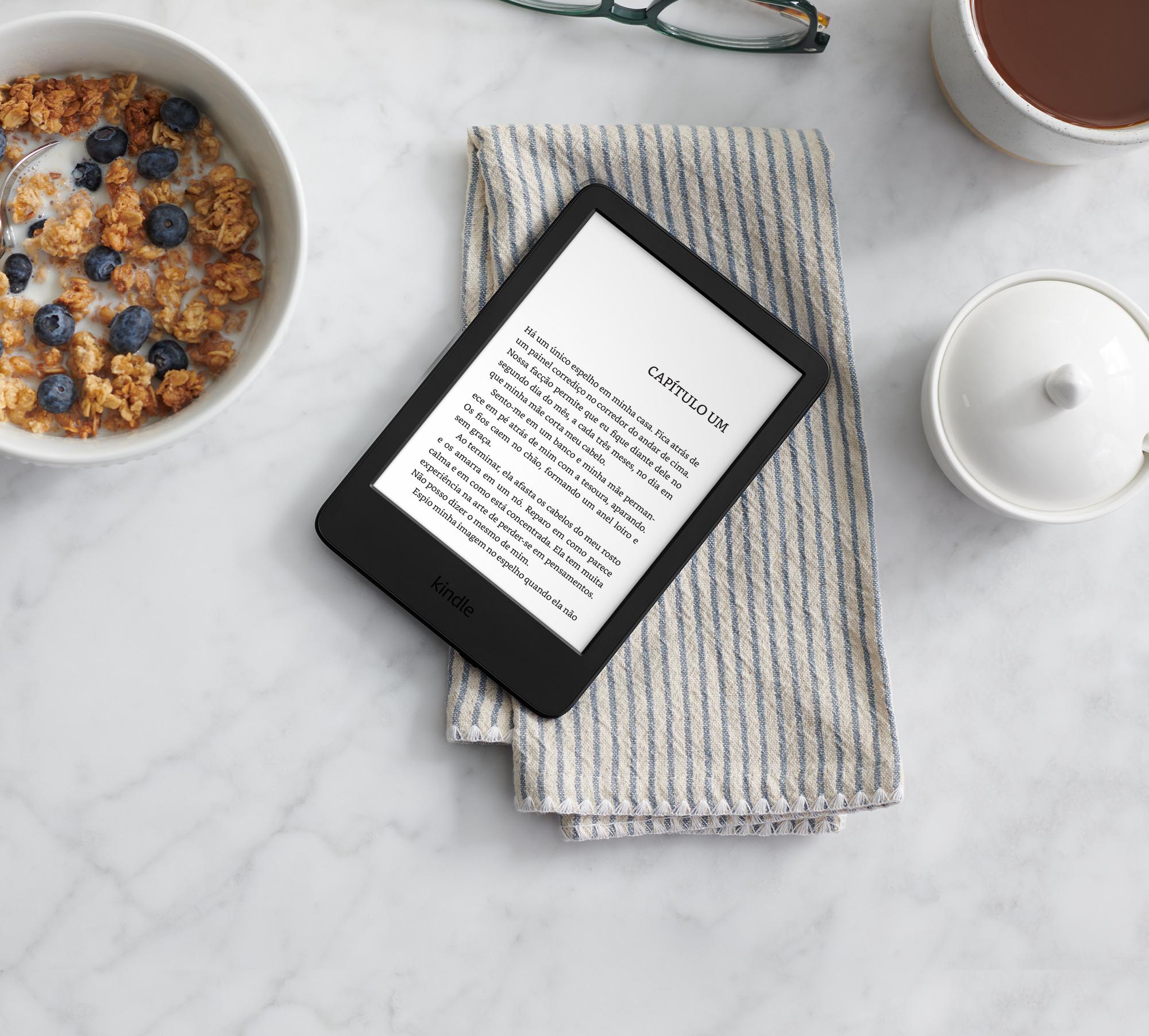 Amazon lança no Brasil Kindle de 11ª geração