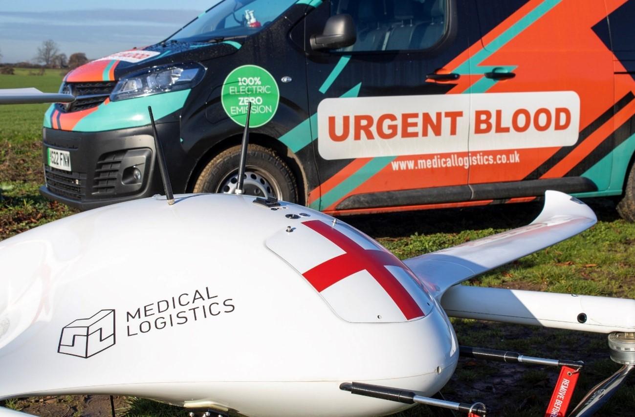 BT testa primeiro drone para entrega de produtos médicos