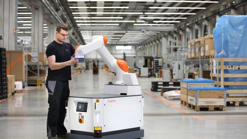 Kuka anuncia dois novos robôs móveis para a indústria