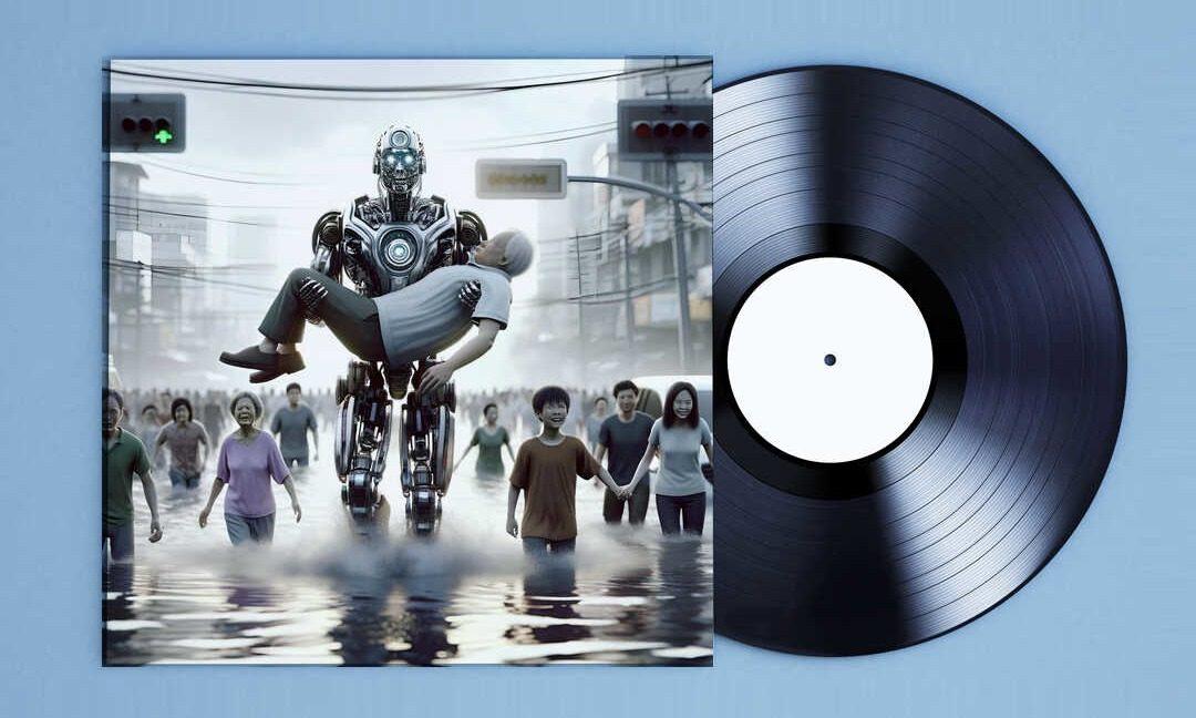 Música criada por inteligência artificial tem como tema enchentes no RS