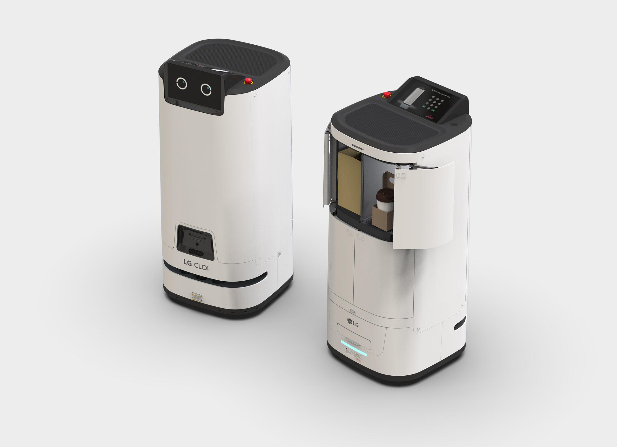 LG lança robô com inteligência artificial para o trabalho em hotéis e hospitais