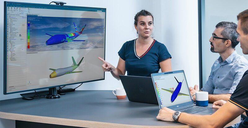 Siemens atualiza sistema de simulação aeroespacial Simcenter