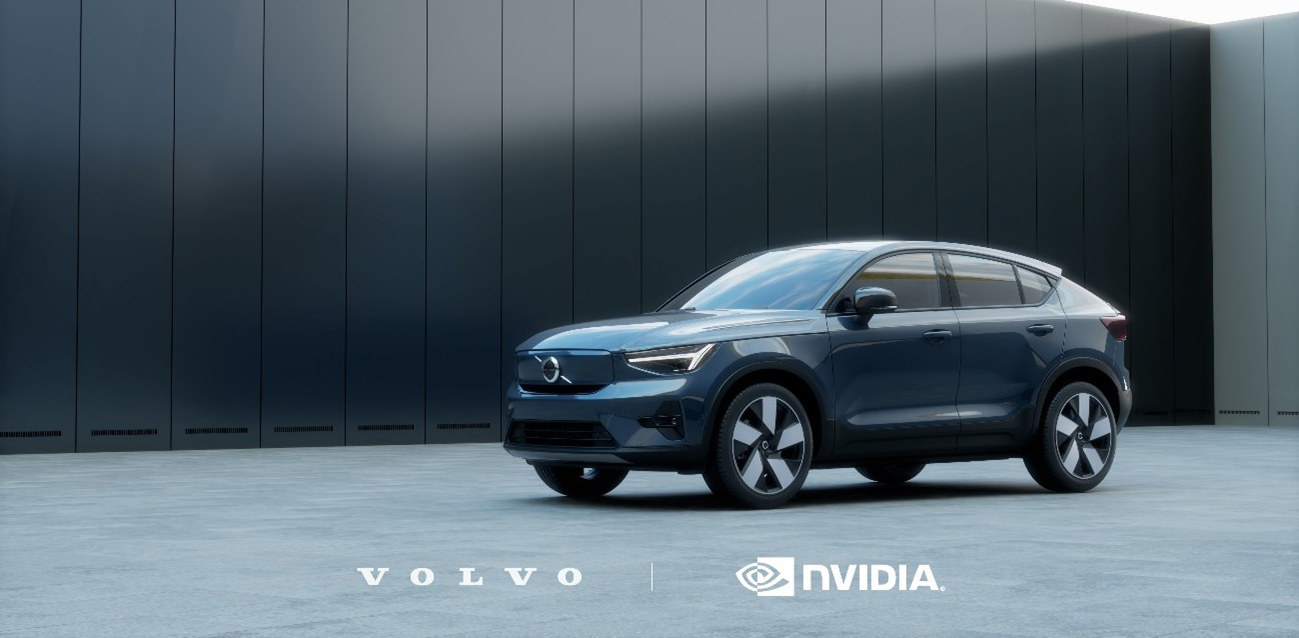 Carros da Volvo ganham <br>tecnologia de IA da Nvidia